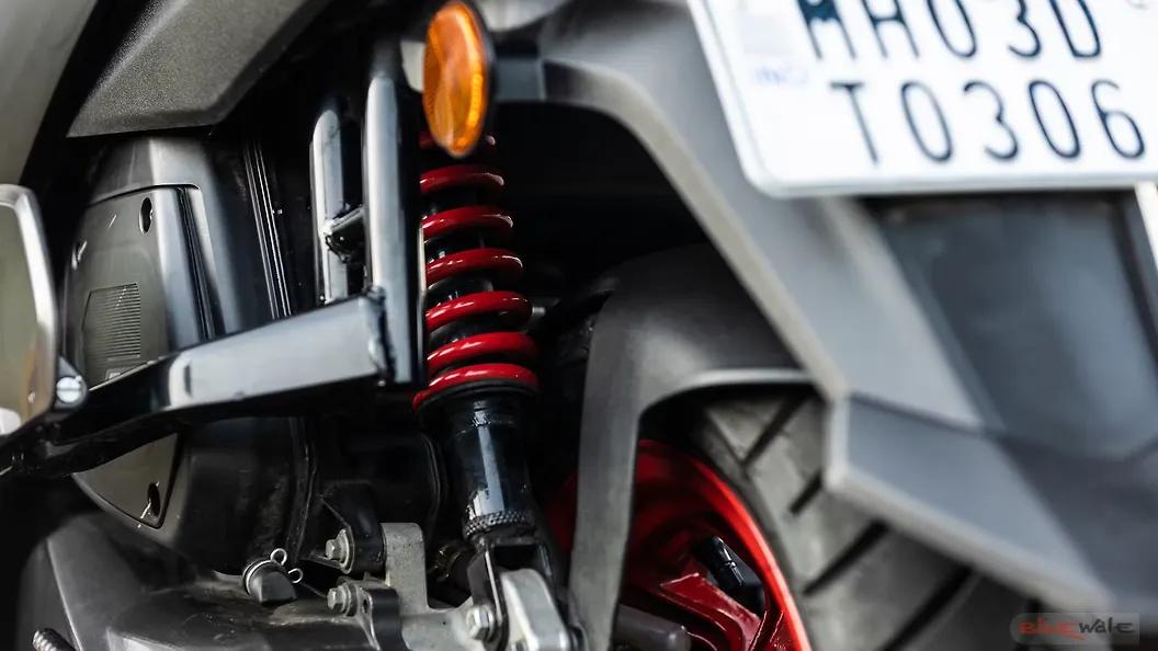 Rear Shock Absorber for TVS NTORQ – Red Colour