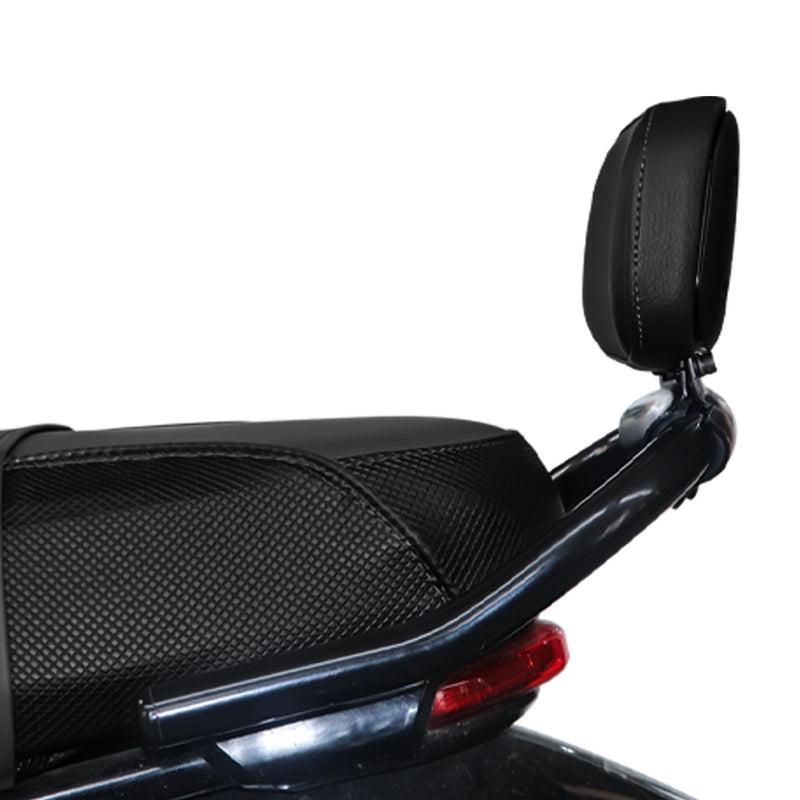 Universal Pillion Backrest Cushion for Round Pillion Handle Tvs Ronin
