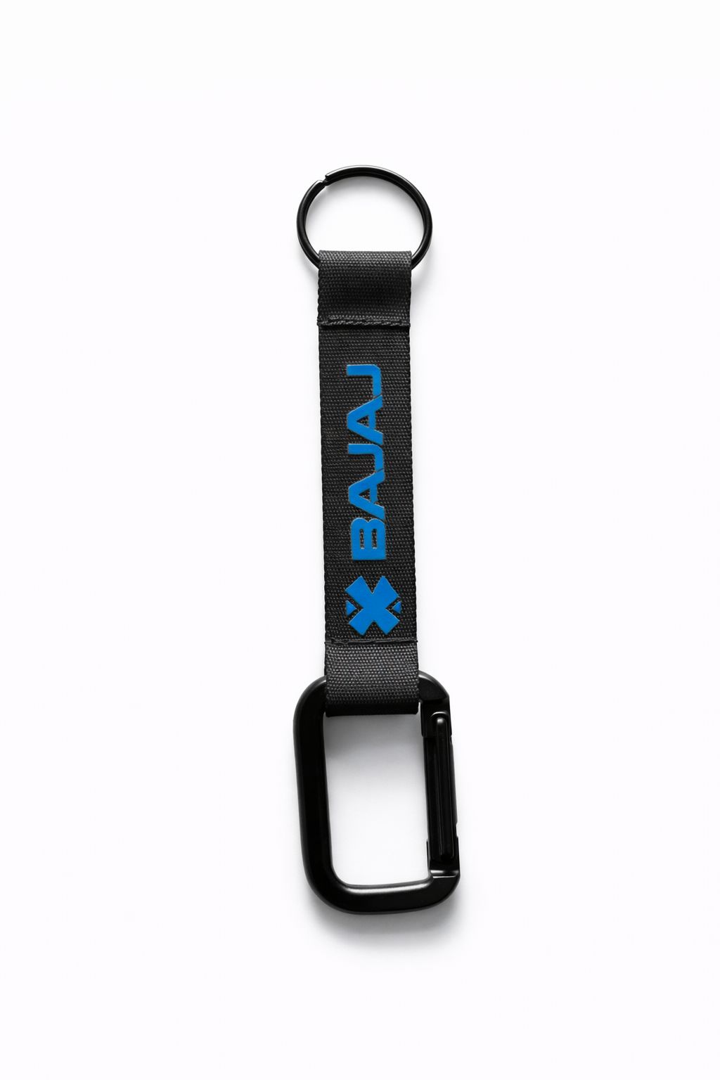 Bajaj Premium Fabric Keychain with Metal Hook