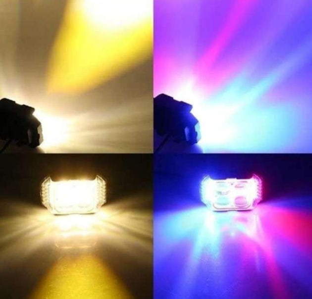 XT-40 Laser LED Motorcycle Fog Light (60W Pair)