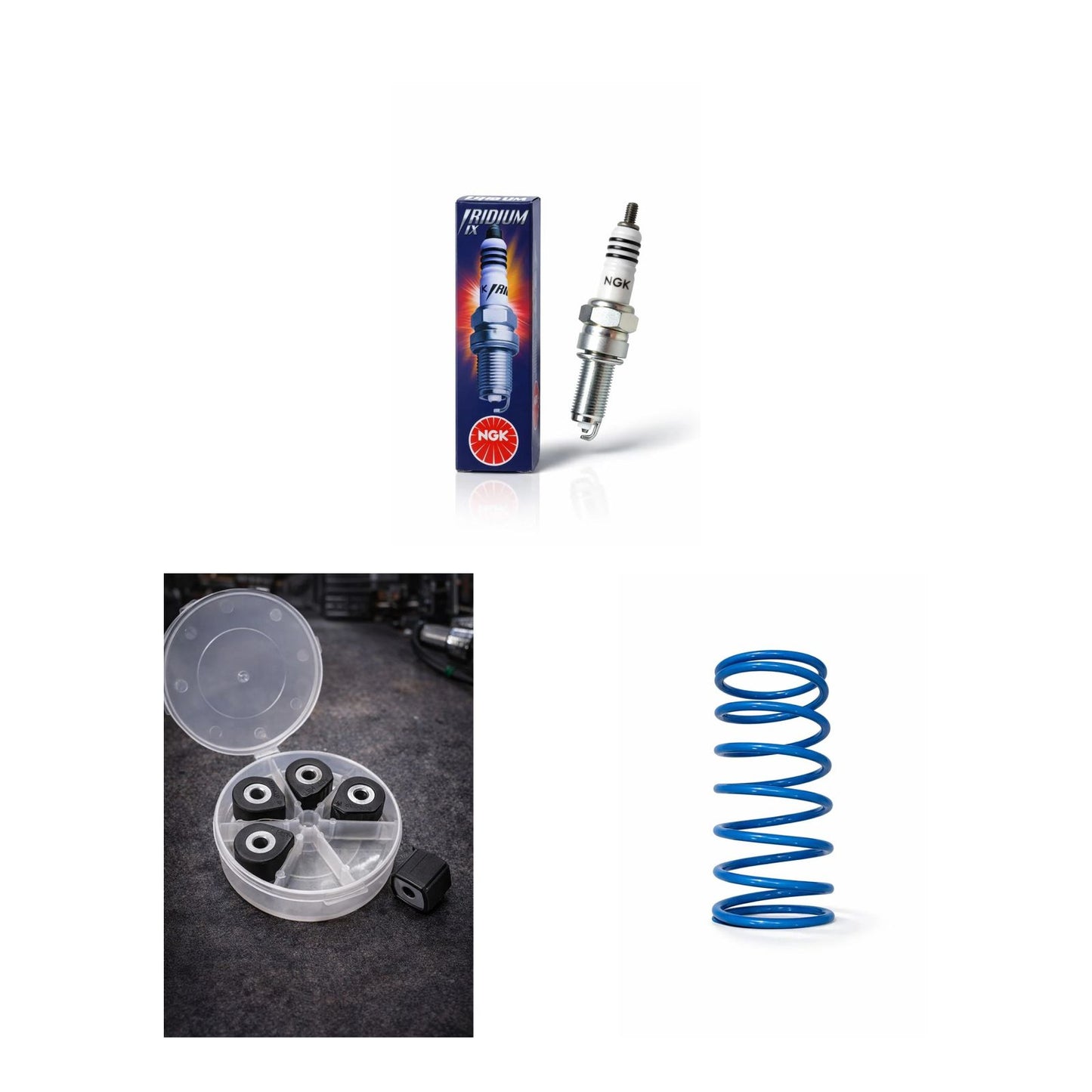 Rocket Power Performance Combo – High Torque Spring + Iridium Spark Plug Kit