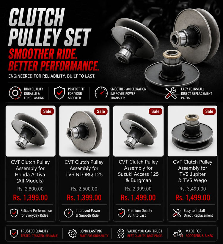 Cluth Pulley Set