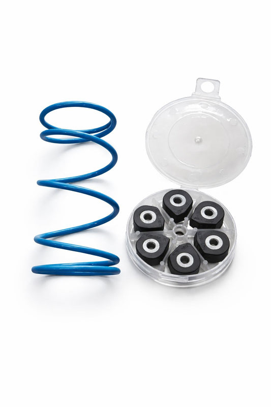 High Performance CVT Torque Spring & Rocket Roller Weight Set (Scooty)