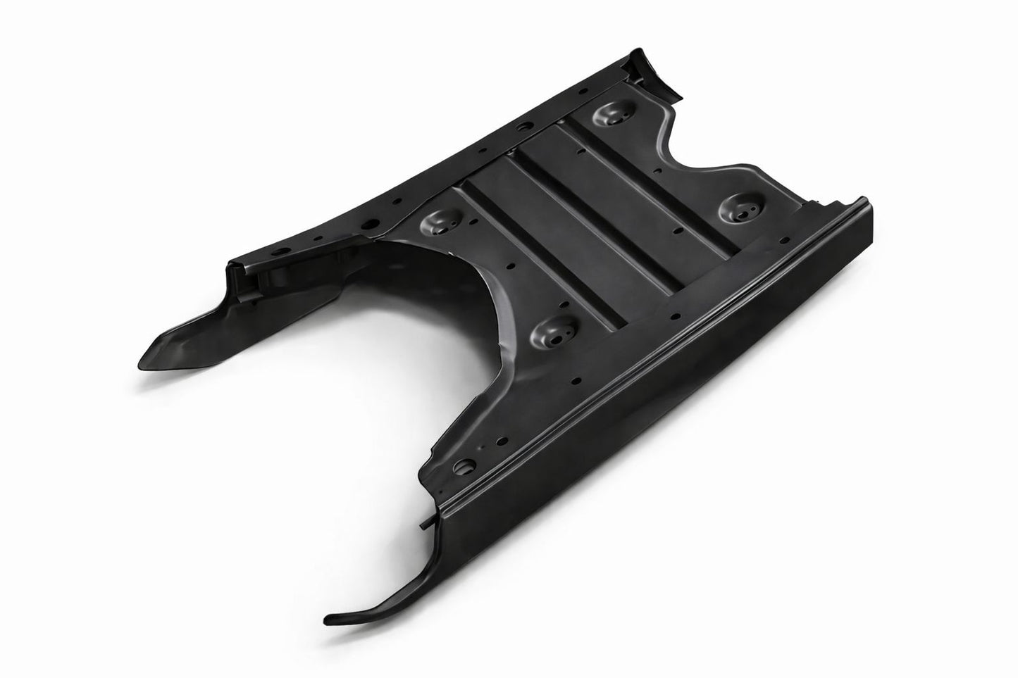 Heavy-Duty Floorboard  Assembly | Perfect Fit for Activa 3G / 4G / 5G / HET / 110cc (Black)