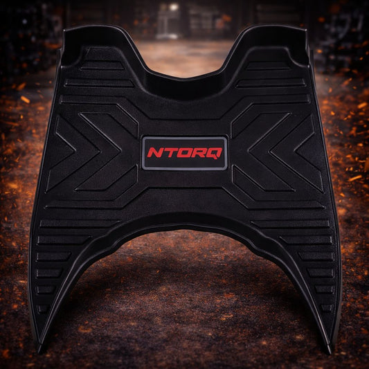 7D PVC Rubber Floor Foot Mat for Tvs Ntorq 125