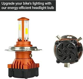 45W H4 LED Headlight Bulb – High Power Front Light