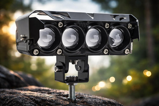 High Power 4-Lens LED Auxiliary Light (Waterproof)