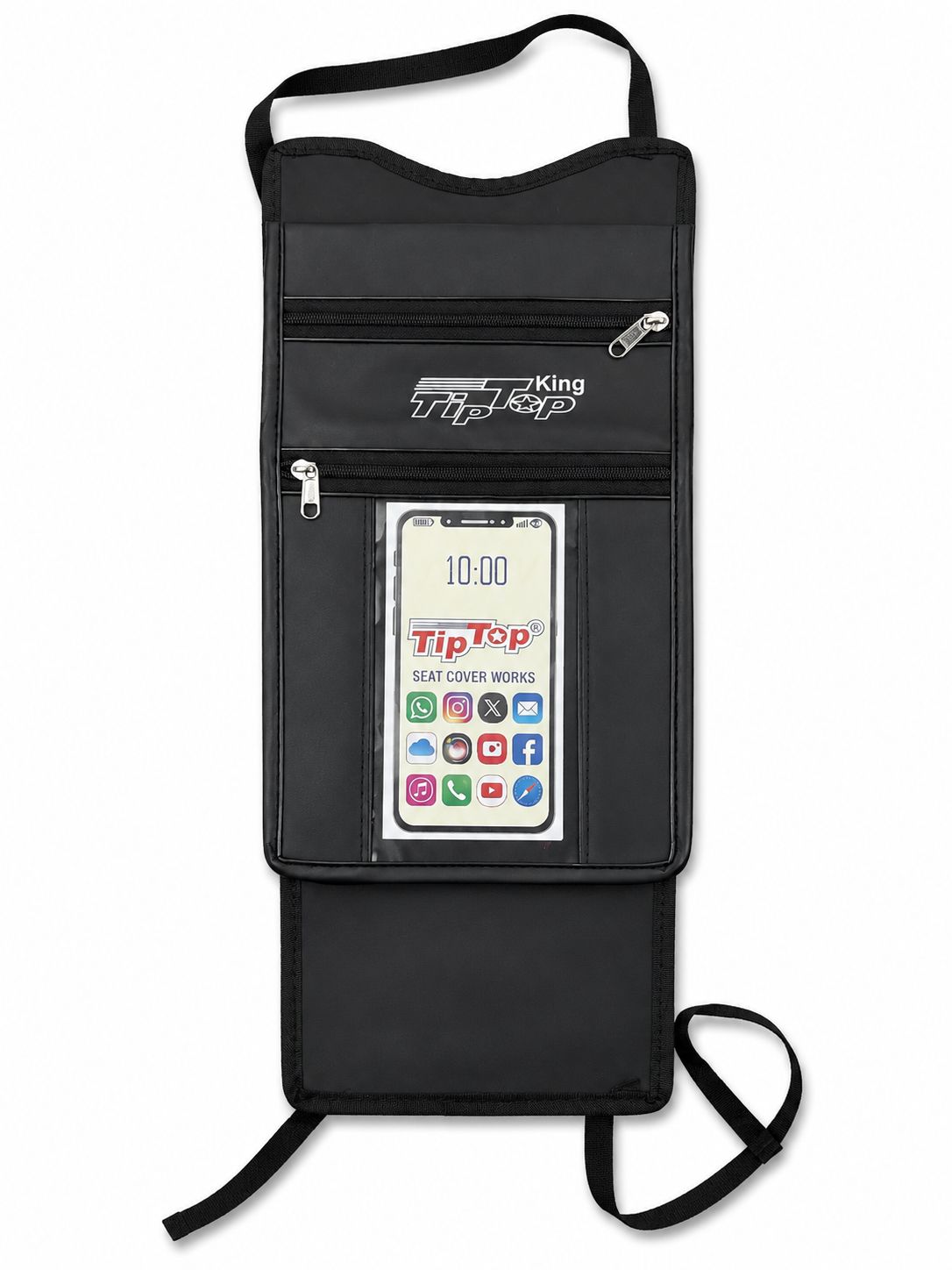 Universal Full Tank Cover – Waterproof Rain Cover with Touchscreen Mobile Holder