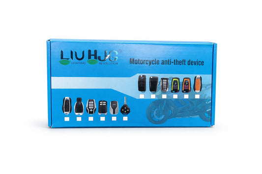 HJG Two-Wheeler Anti-Theft Security Alarm System with Remote
