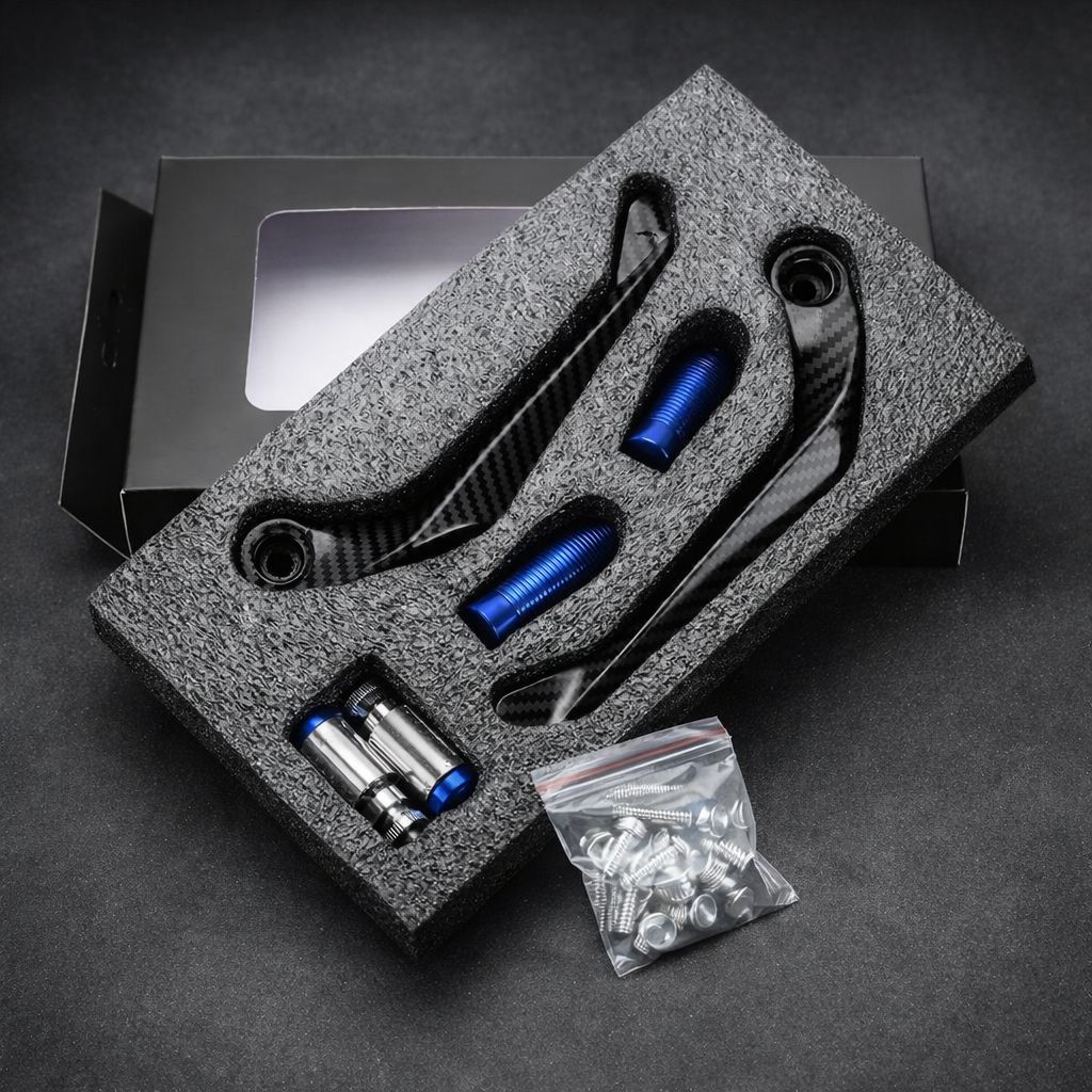 Universal Motorcycle | Scooty Hand carbon Guard Mounting Kit
