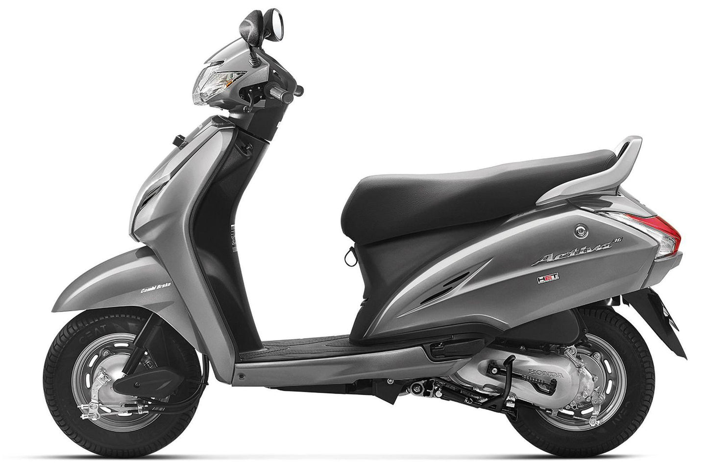 Heavy-Duty Floorboard  Assembly | Perfect Fit for Activa 3G / 4G / 5G / HET / 110cc (Mat Silver)