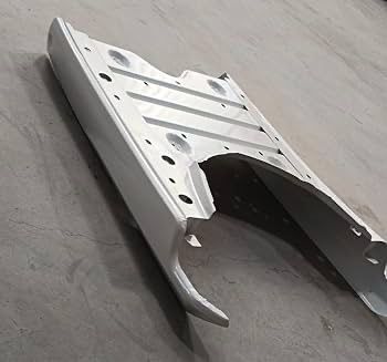 Heavy-Duty Floorboard  Assembly | Perfect Fit for Activa 3G / 4G / 5G / HET / 110cc (White)