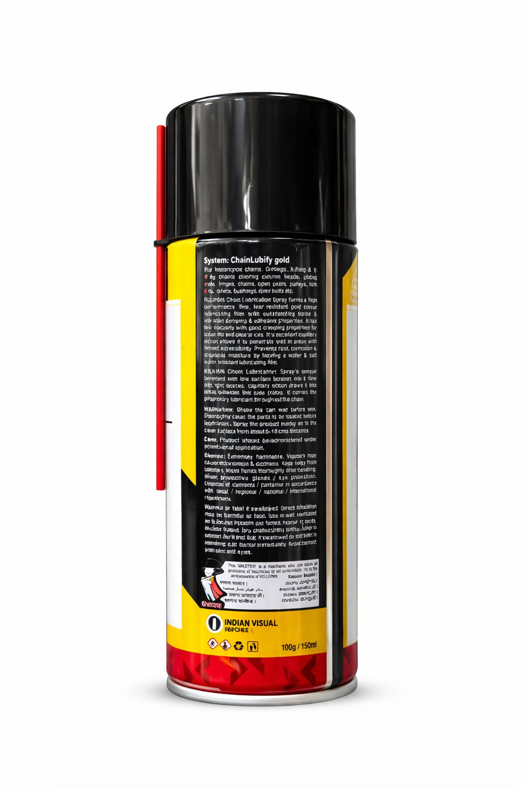 KELVINN Chain Lubrify Gold – Premium Chain Lubrication Spray (150 ml)