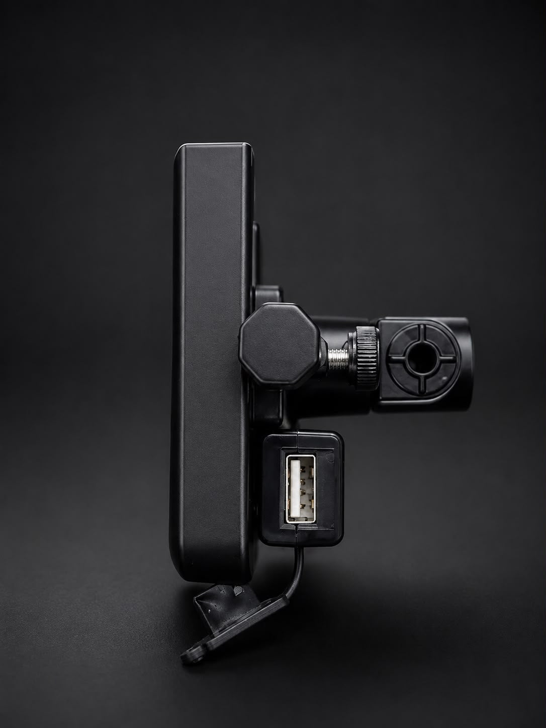 Universal Premium Bike & Scooter Mobile Holder with USB Charging Port – 360° Adjustable