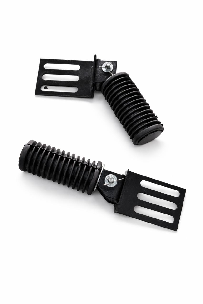 Universal Folding Footrest Set for Scooters (Left & Right)