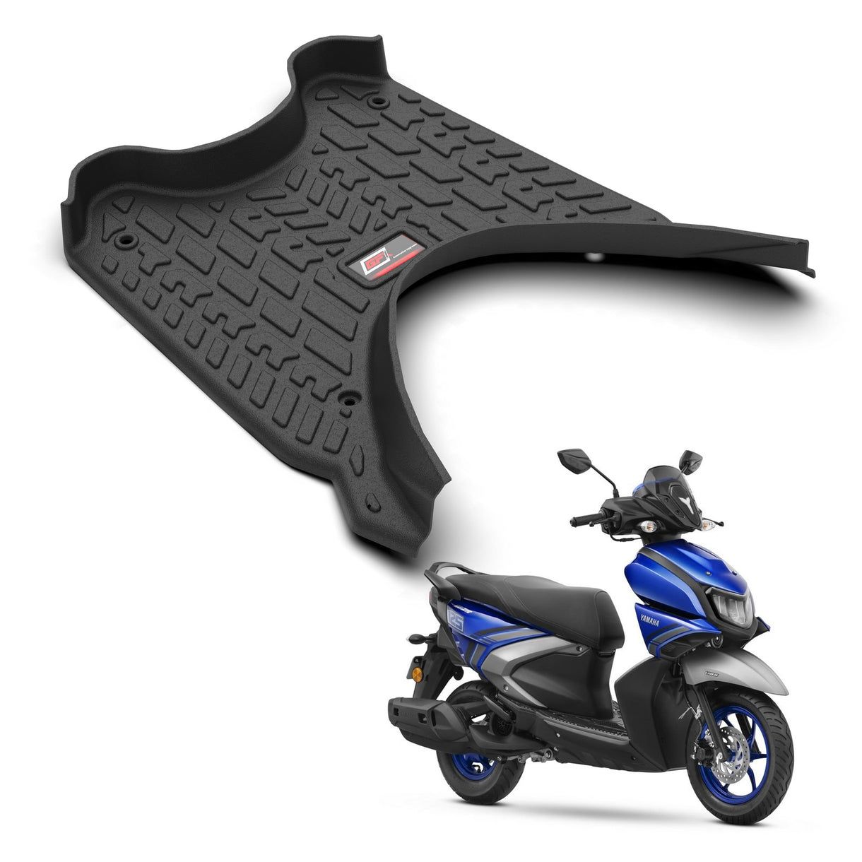 7D PVC Rubber Floor Foot Mat for Yamaha Ray Zr 125