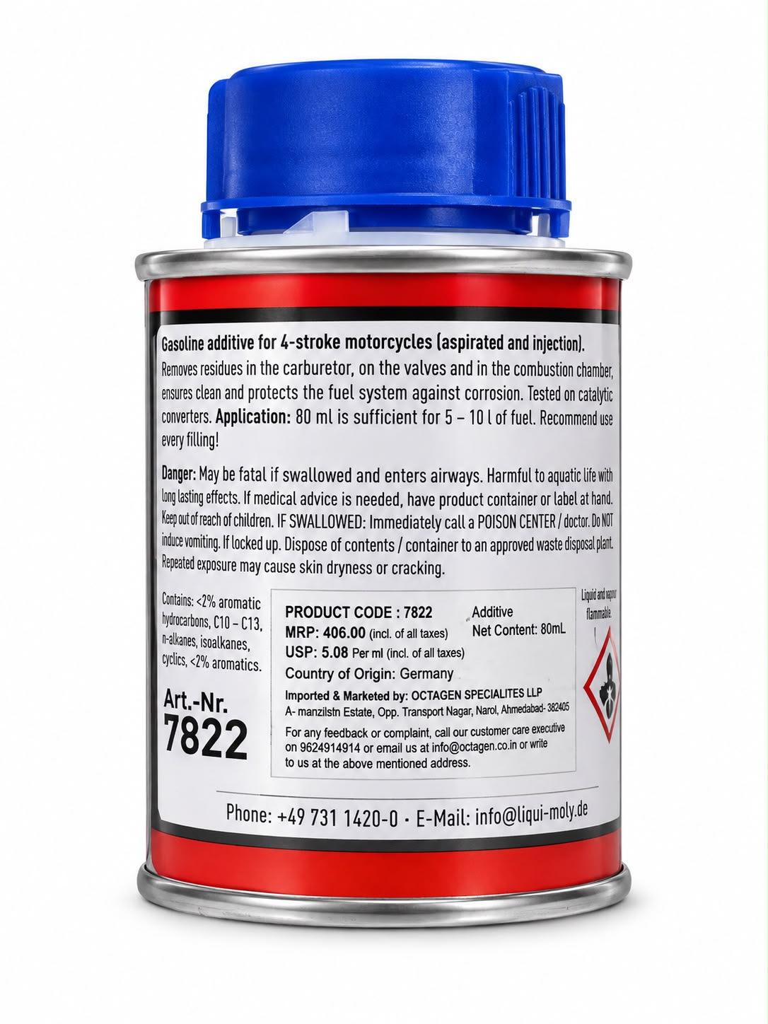 Liqui Moly 4T Additive Shooter – Fuel System Cleaner | 80ml