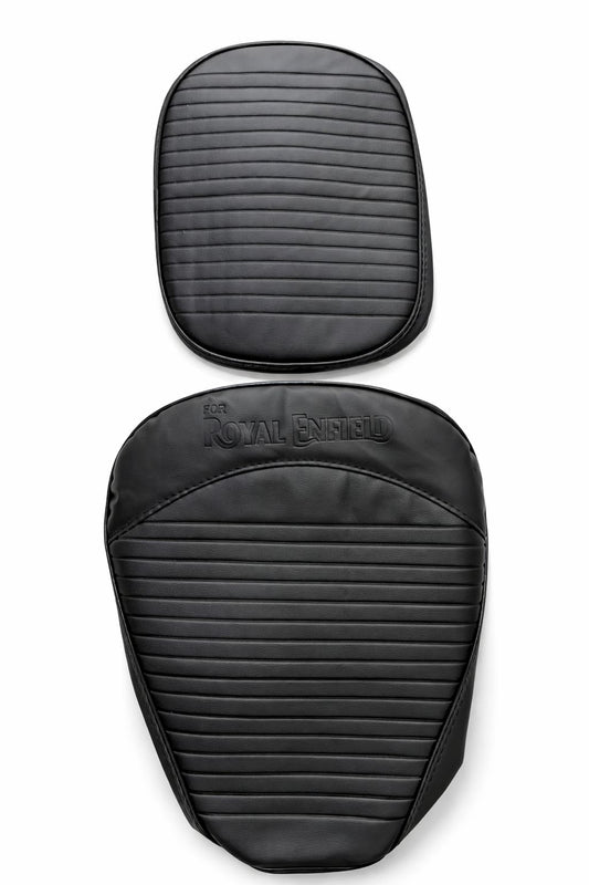 Premium Striped Seat Cover for Royal Enfield Classic 350 & Reborn