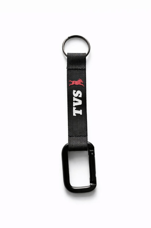 TVS Premium Fabric Keychain with Metal Hook