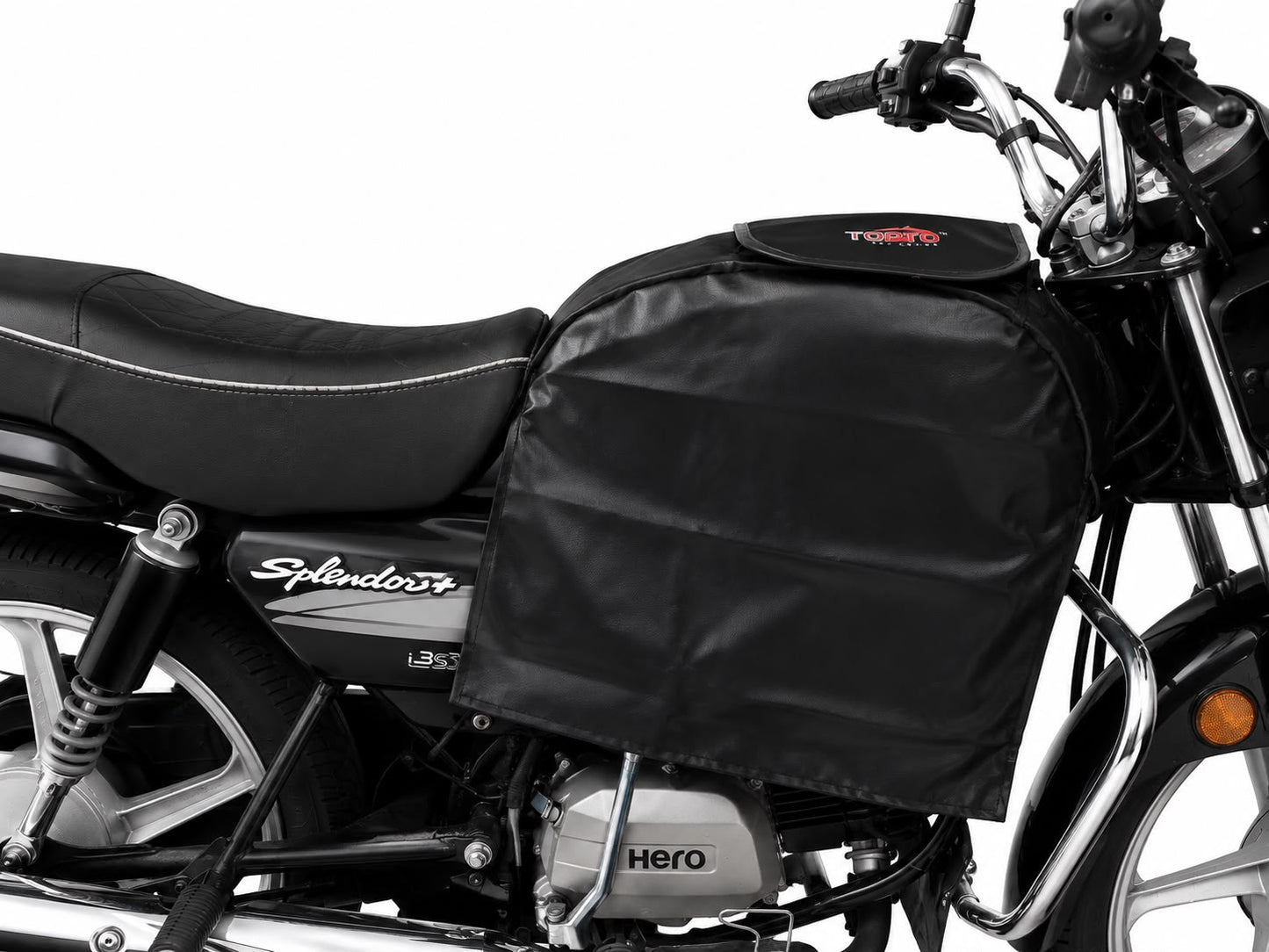 Universal Full Tank Cover with Storage Pocket – Waterproof Bike Tank Protector