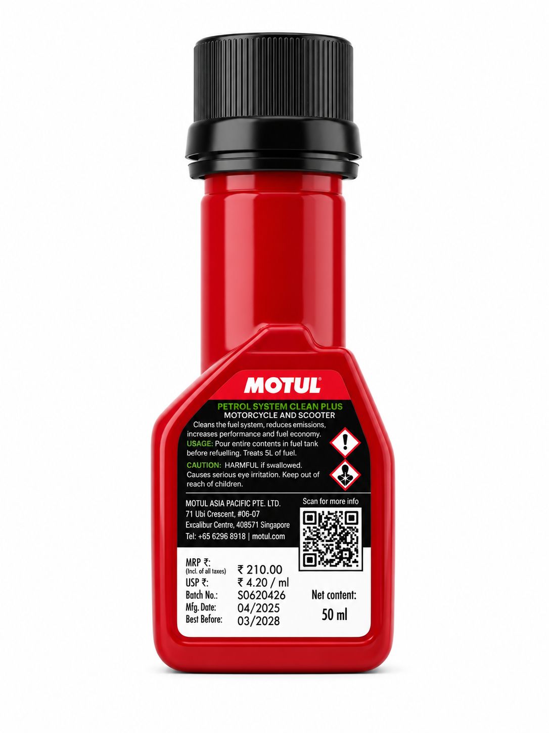 Petrol Additive – Engine Cleaner & Fuel Economy Booster (50 ml)